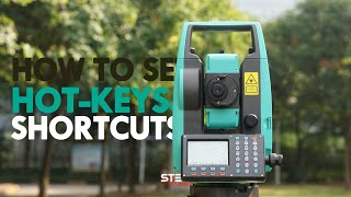 AXIS1 Total Station Tutorials | How to set hot keys and shortcuts? #totalstation #surveytime screenshot 4