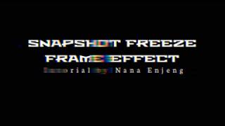 Tutorial SNAPSHOT FREEZE FRAME EFFECT | Kinemaster