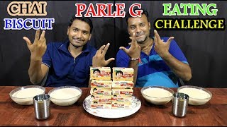 EPIC PARLE G BISCUITS & MILK TEA CHALLENGE | Chai Biscuit Eating Competition | #VlogFoodChallenge