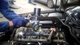 Mercedes w211 injector removing with new pneumatic slide hammer