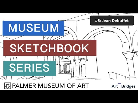 #6 Museum Sketchbook Series - Jean Dubuffet