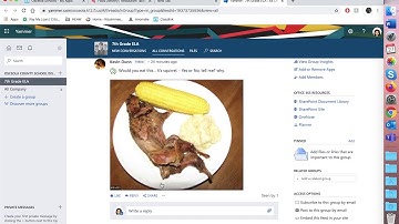 How to... log in and use Yammer.
