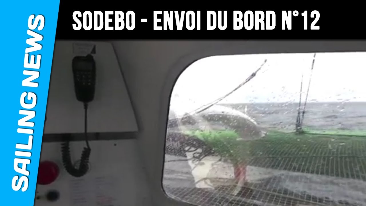 Trimaran Sodebo Ultim & Thomas Coville - Envoi n°12 Rencontre en Atlantique Sud