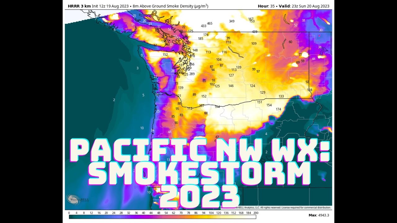 Pacific NW Weather: Smoke Storm incoming! - YouTube