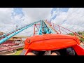 Boomerang Coaster POV – Forward AND Backward at Fiesta Texas [4K]
