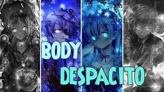 「Nightcore」→ Despacito ✗ Faded ✗ Shape of You ✗ Treat you Better Switching Vocals(Syro)