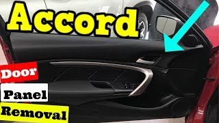 2008-2012 Honda Accord Coupe Door Panel Removal How to Remove