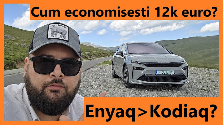 Masina pentru care nemtii au renuntat la TESLA: Skoda Enyaq Facelift!