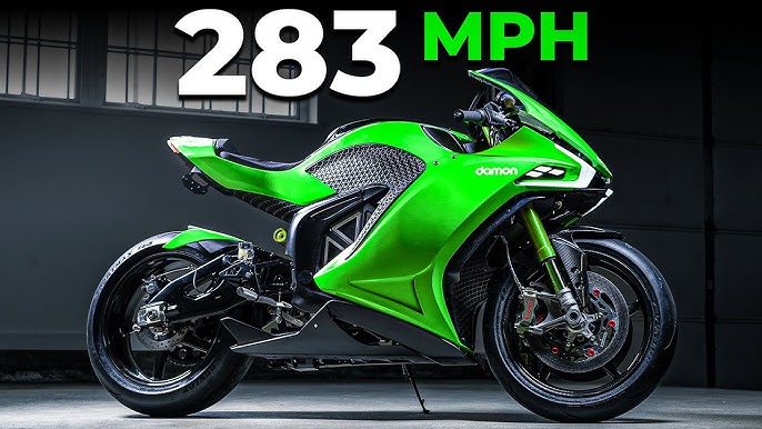 World's Fastest ELECTRIC Motorcycles  408 km/h - Faster than Kawasaki H2R!  