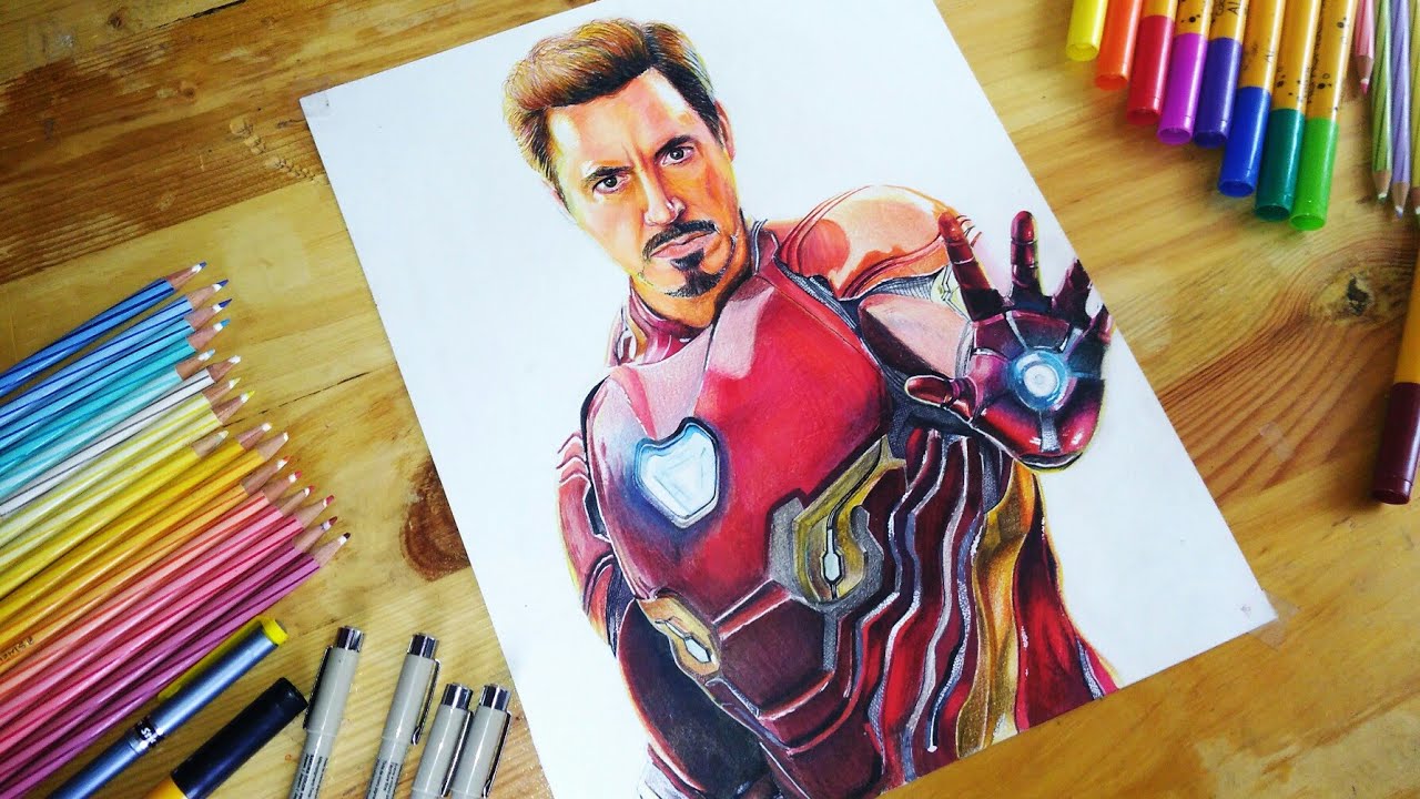 How to Draw Iron Man | Marvel