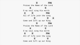 You Crown The Year (Psalm 65:11) NO CAPO guitar chords- Hillsong Worship