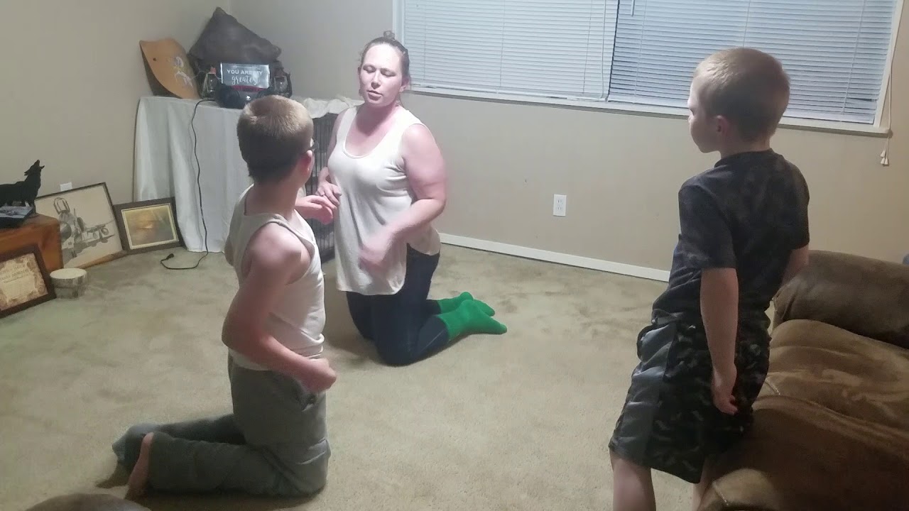 Joshua tries to show Hunter up