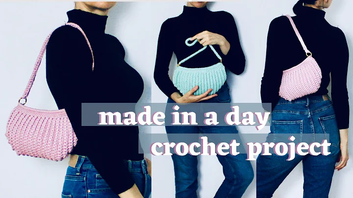 Learn to Crochet a Stylish Beginner Bag with Step-by-Step Tutorial