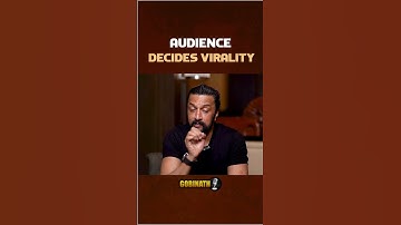 Audience Decides What Goes Viral, Not Filmmakers - Kiccha Sudeep | Gobinath #shorts