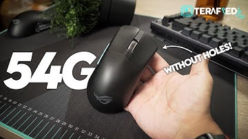 ROG Harpe Ace Aim Lab Edition Review - Just 54 Grams! Without Holes.