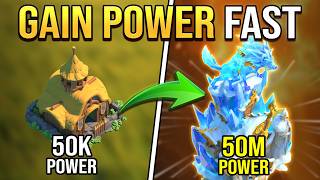 How to Gain Power FAST (2026) | The ULTIMATE Power Guide (Early to Late Game) | Rise of Kingdoms