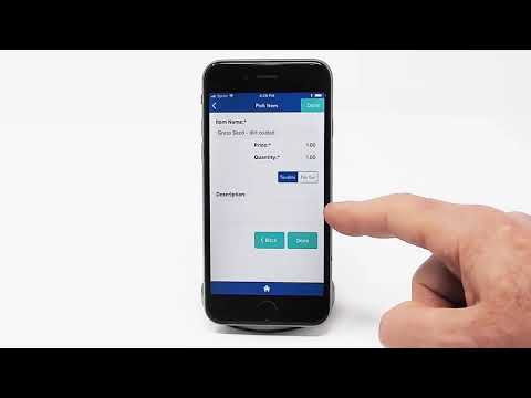 InvoiceASAP Mobile - Create a new invoice