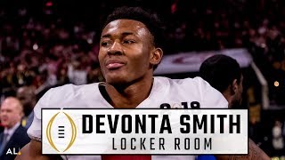 DeVonta Smith recalls gamewinning catch in Alabama national championship win