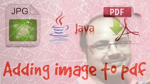 Java PDF Creation : 2. Adding image in PDF with PDFbox @AmitRanjan
