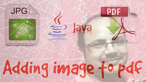 Adding image in PDF using java | PDFbox tutorial #2 @Java Mitra