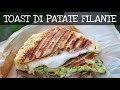 TOAST DI PATATE FILANTI e COTTI IN PADELLA - Ricetta SVUOTAFRIGO FACILE! | Davide Zambelli