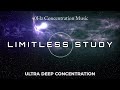 Limitless Study - Deep 40Hz Gamma Binaural Beats For Great Memory & Concentration