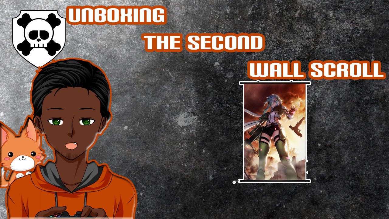 Unboxing my SECOND wall scroll!!!