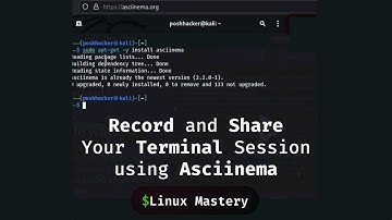 Getting Started: : How to Record and Share Terminal Sessions with Asciinema
