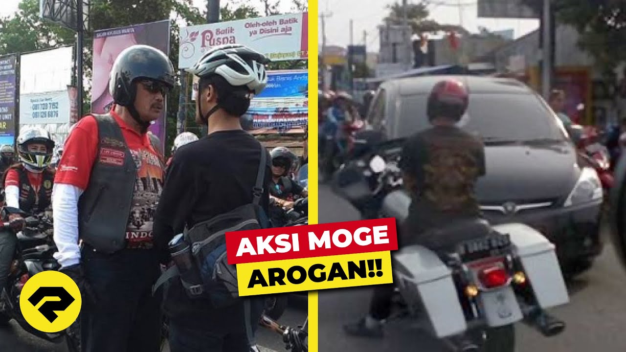 BIKIN GERAM!! AKSI MOGE AROGAN DI JALAN RAYA BIKIN RESAH!! MENTANG-MENTANG KAYA!!