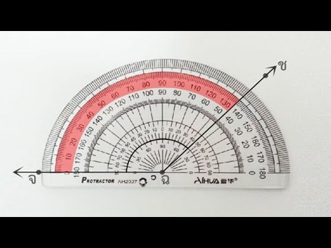 การวัดขนาดของมุมฉาก มุมแหลม และมุมป้าน คณิตศาสตร์ ป.5