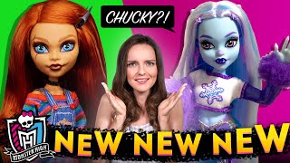 CHUCKY ДЕВУШКА?😱 Новинки Monster High: Abbey Bominable G3, Skulltimate Secrets, Chucky Skullector