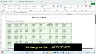 Exp25_Excel_Ch04_Cumulative – Insurance Claims | Excel Chapter 4 Cumulative Project Solution 2026