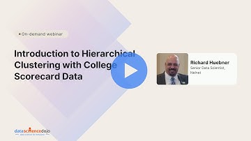 Hierarchical Clustering with College Scorecard Data | Community Webinar