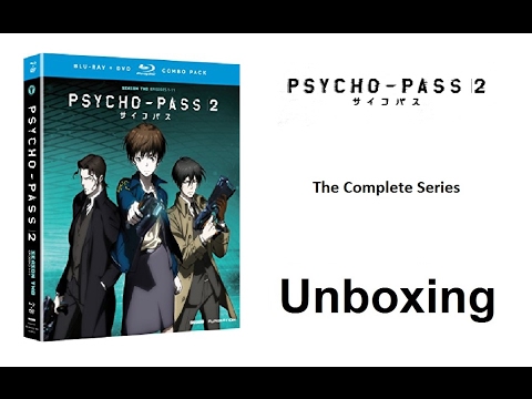 Unboxing Psycho Pass Season 2 Blu Ray Dvd Combo Pack Hd Youtube