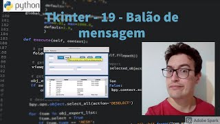 Curso Tkinter - Aula 19 - Balão de mensagem - (Python)