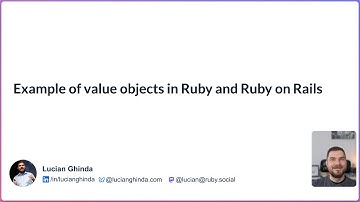 Example of value objects using Ruby