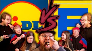 Lidl vs. Edeka - Welche billige Eigenmarke schneidet besser ab? Der Test | Mr. Hacksperiment