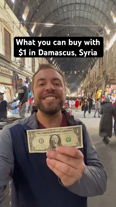 What you can buy with $1 in Damascus, Syria
