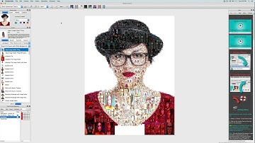 Studio Artist 5.5 Automatic AI Art and Animation - PhotoMosaic Definition with Brush + Source