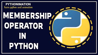 MEMBERSHIP OPERATOR IN PYTHON | WHAT IS MEMBERSHIP OPERATOR | IN HINDI