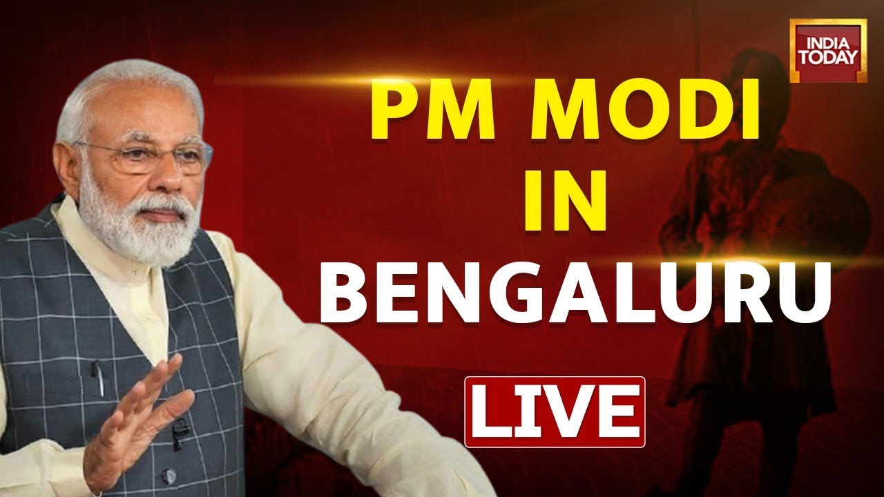 modi bangalore visit today live