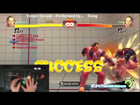 Super Street Fighter 4 Trials - Dan