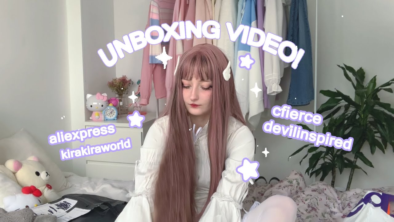 huge unboxing video ☆ // aliexpress, cfierce, devilinspired, kirakiraworld