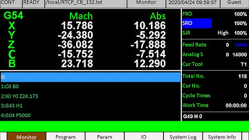 #FOINNC #M350 UI    #CNC #Controller #5-axis controller
