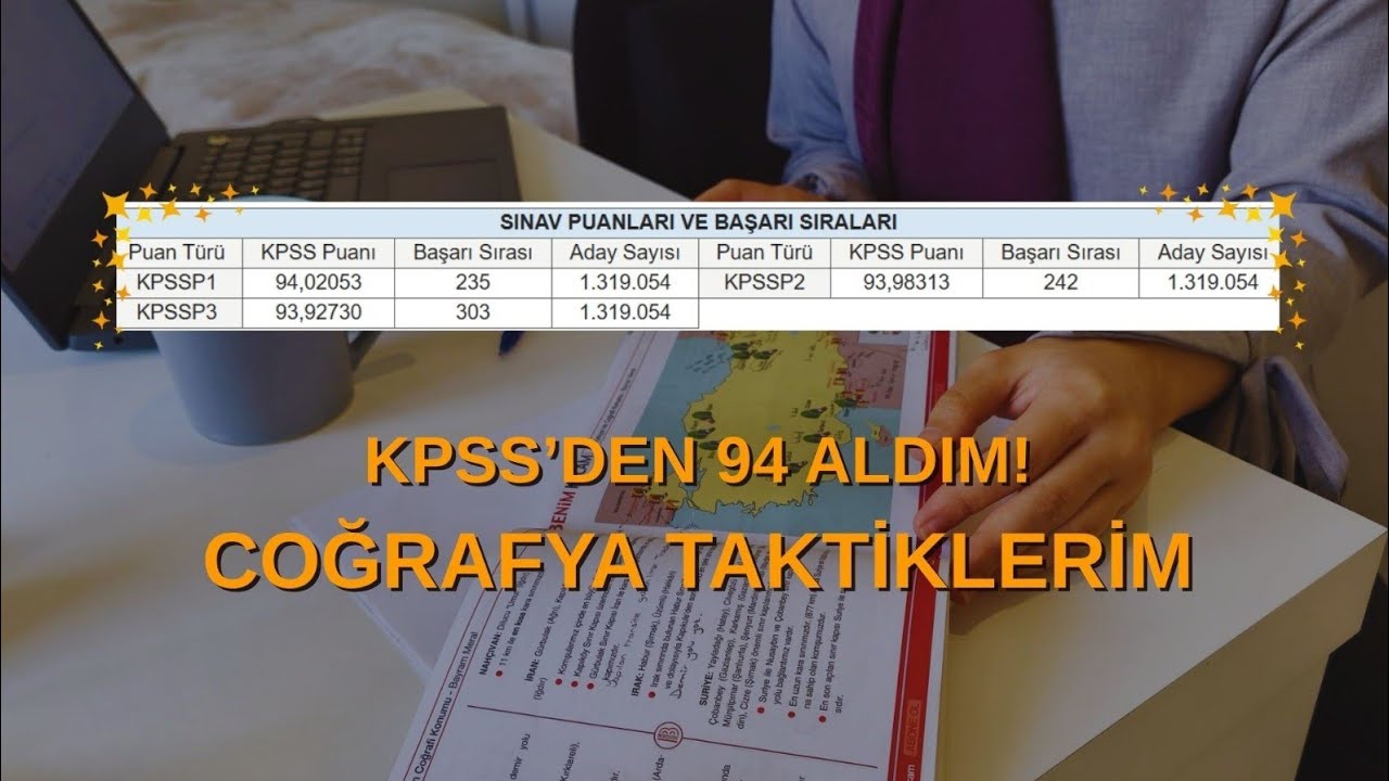 KPSS'de Derece Yaptıran Coğrafya Rutinim, Çalışma Taktiğim!