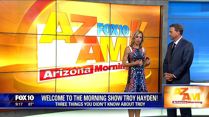 Welcome to Arizona Morning, Troy Hayden!
