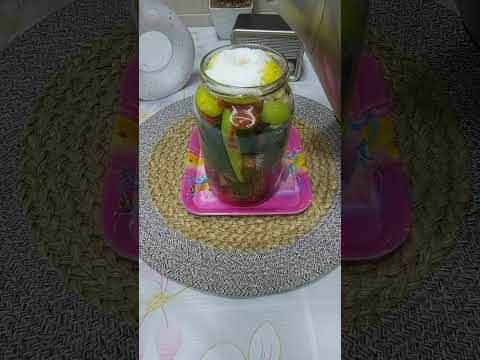 بدون سلق ولا عذاب مقرمش وبطعم رهيب وسريع أحلي خيار مخلل مع الفلفل رهيييب