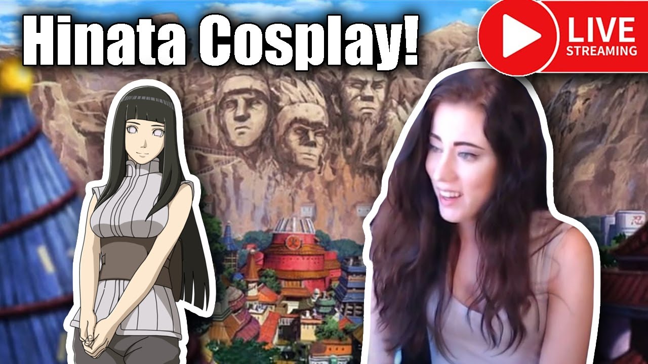 Hinata Cosplay- Naruto (Episode 1) Live Crafting Stream
