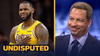 Chris Broussard says 'it's good' LeBron's frustrated at the Lakers 2-5 start | NBA | UNDISPUTED