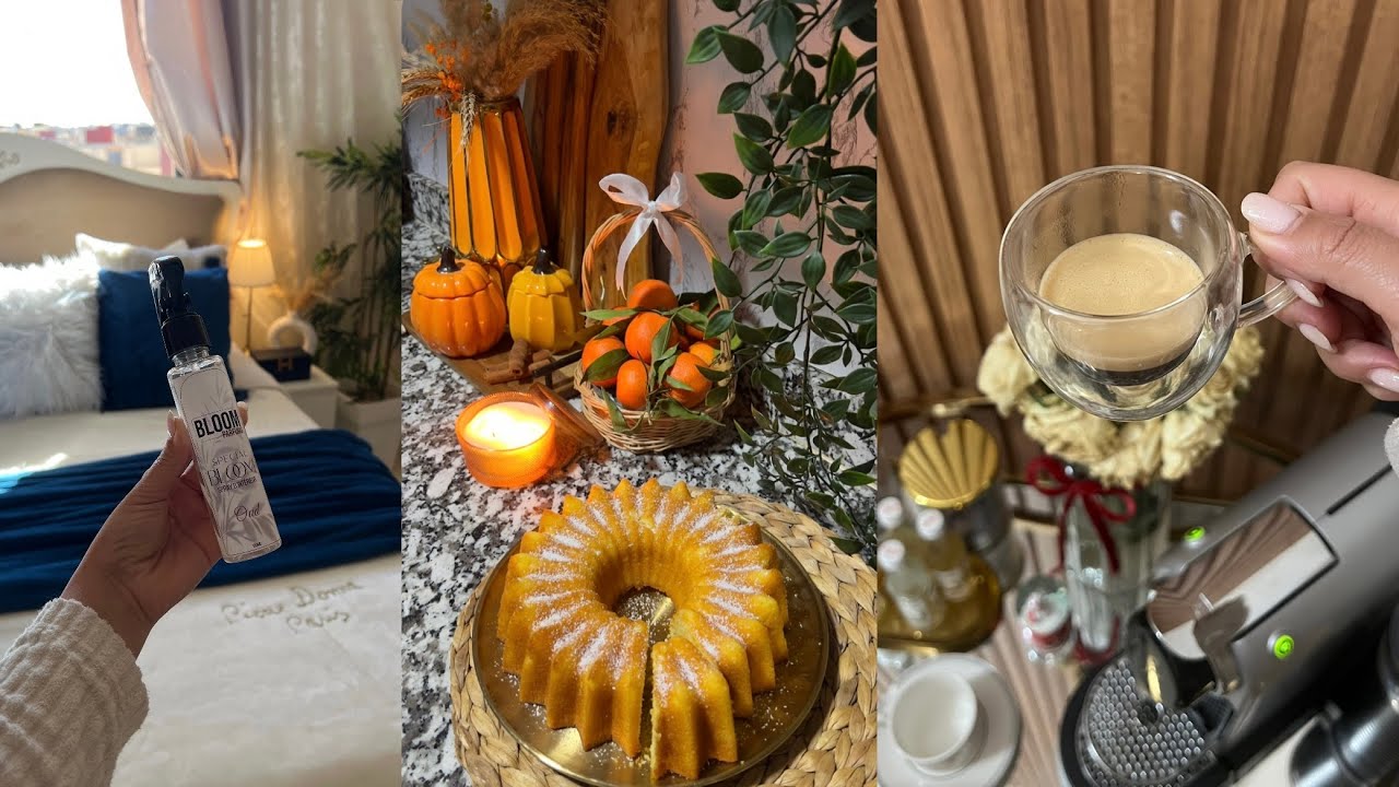 غبرت عليكم 🫣فيديو جديد✨روتين يوم حيوي💫بسبوسة الليمون الشهيرة 🍊